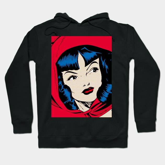 Phantom Lady 18 Hoodie by Vintage Comics